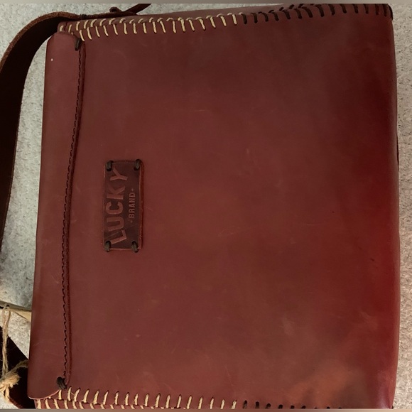 Lucky Brand Womens Laguna Canyon Leather Shoulder Bag - Picture 8 of 12